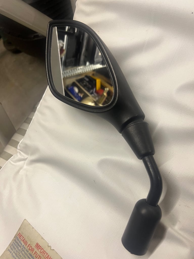 Motorbike moped scooter left wing mirror 