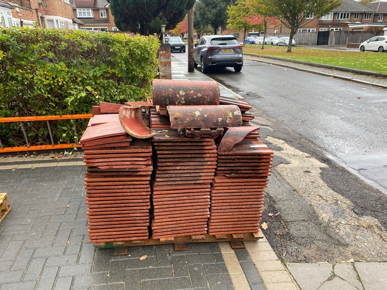 Marley Ludlow rustic red roof tiles 