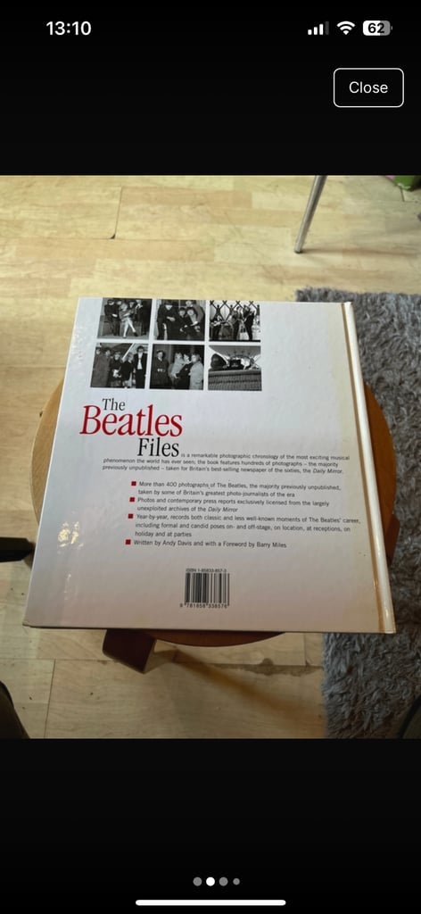 Large hardback book : The Beatles Files