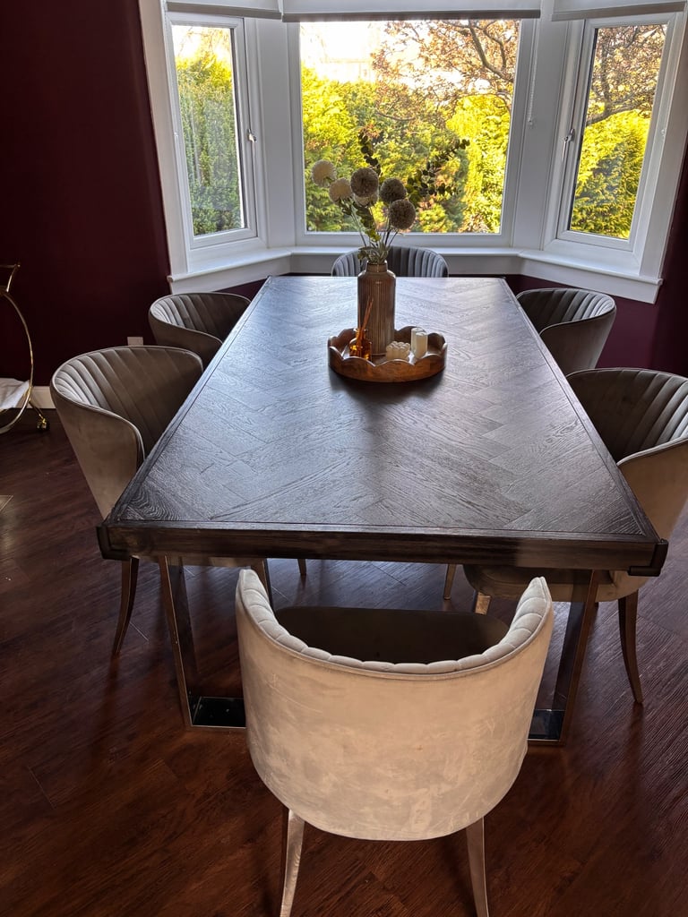 image for Dining room table and chairs 