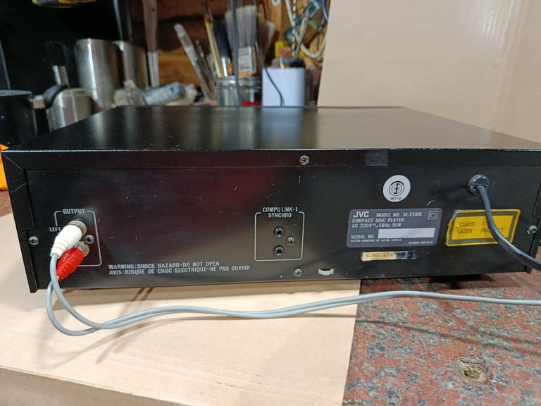 CD PLAYER JVC XL-E51 COMPACT DISC PLAYER MIDI SEPARATE 