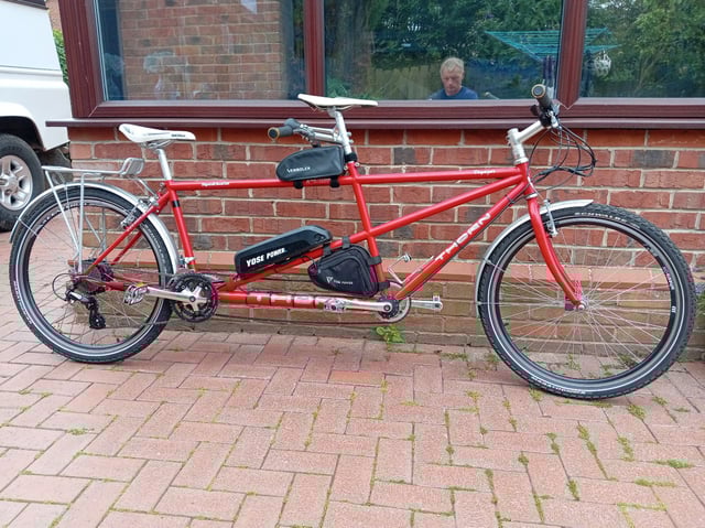 Thorn Voyager Ebike Tandem in Saltburn-by-the-Sea, North