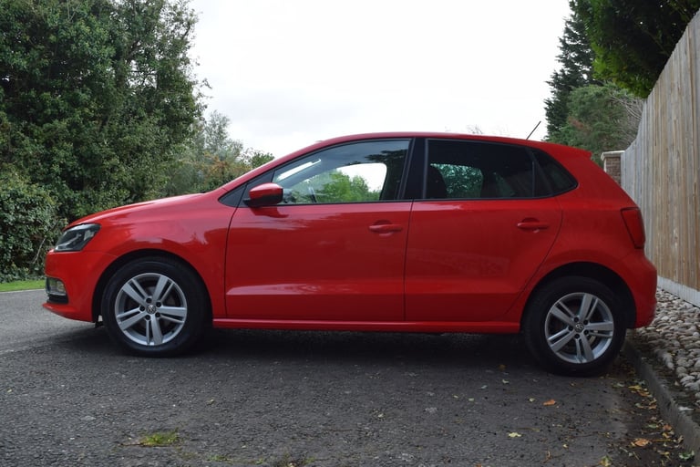VOLKSWAGEN POLO 1.4 TDI BlueMotion Tech Match Red Manual Diesel 2016