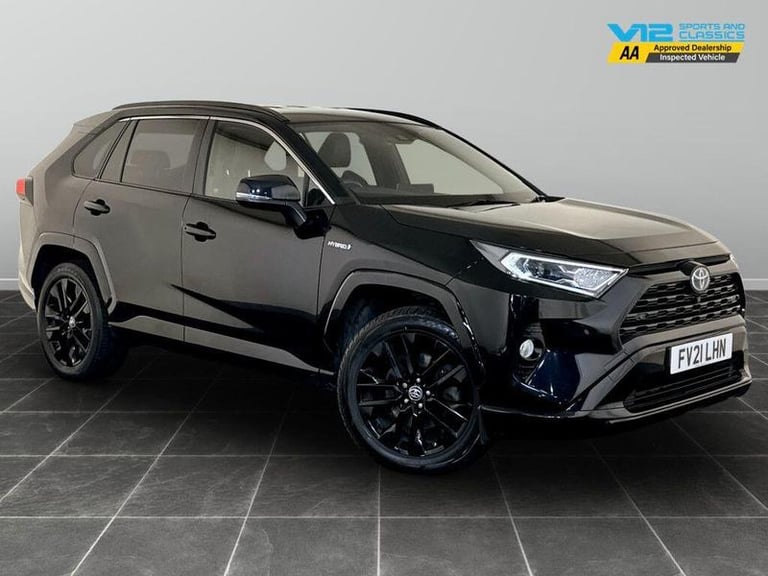 image for 2021 Toyota RAV4 2.5 VVT-i Hybrid Black Edition 5dr CVT ESTATE PETROL/ELECTRIC Automatic
