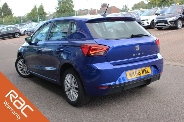2018 68 SEAT IBIZA 1.0 MPI SE TECHNOLOGY HATCHBACK 5DR PETROL MANUAL EURO 6 (S/S