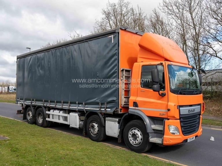 2016 (16) DAF CF 400 32 TONNE 8X2 TWIN WHEEL CURTAINSIDE