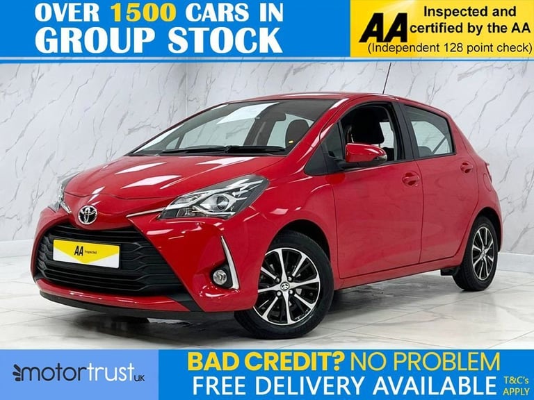 image for 2019 Toyota Yaris 1.0 VVT-i Icon Tech Hatchback 5dr Petrol Manual Euro 6 (72 ps) Hatchback Petrol...