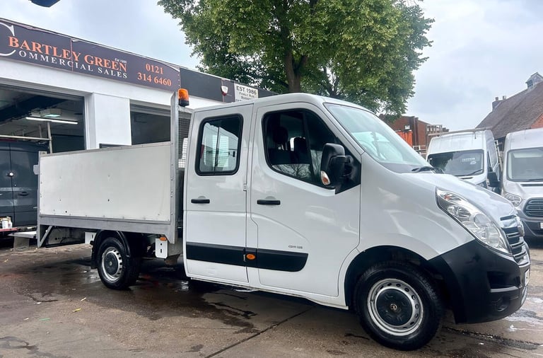 VAUXHALL MOVANO Double Cab Tool Storage 2.3 Tail lift Air Con 2013