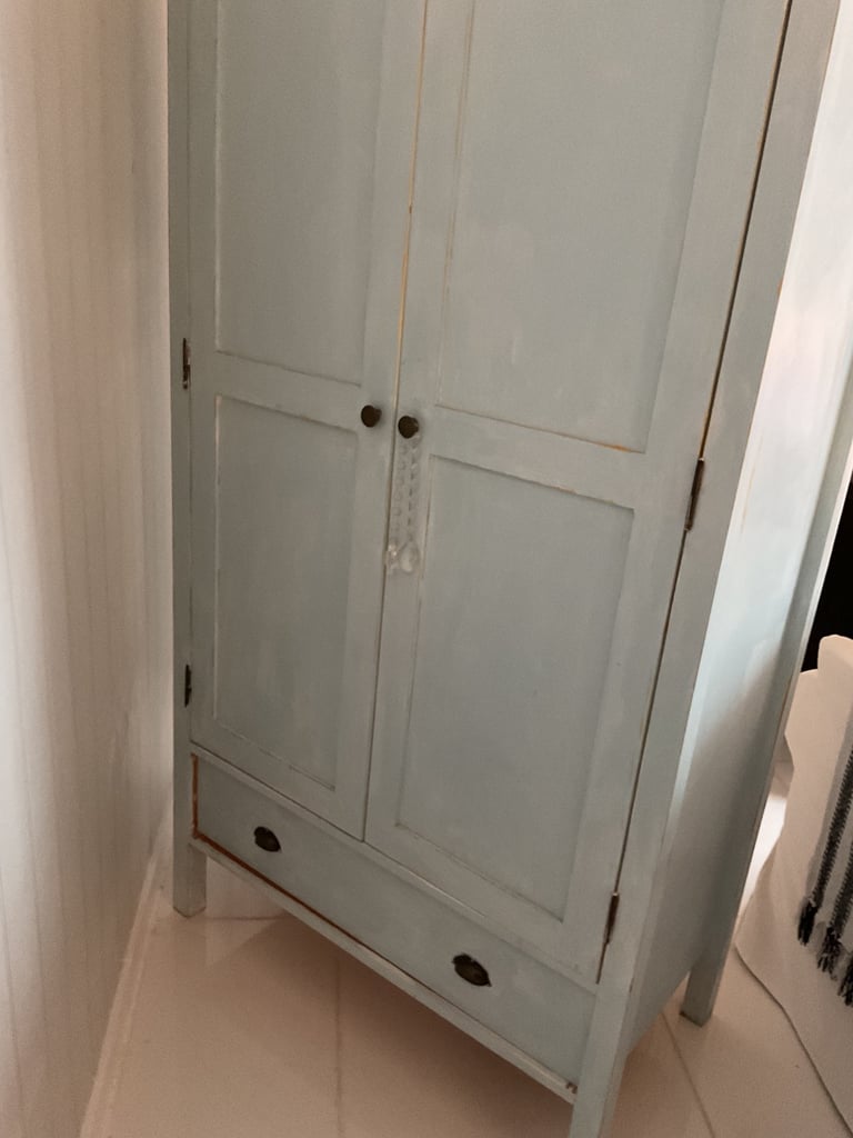 image for Pale blue frenchic paint wardrobe