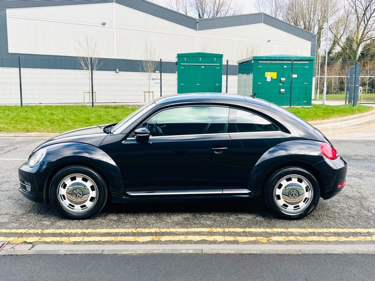 2013/63 VW BEETLE 1.6 TDI BLUEMOTION TECH DESIGN-BLACK-LOVELY WELL KEPT EXAMPLE!