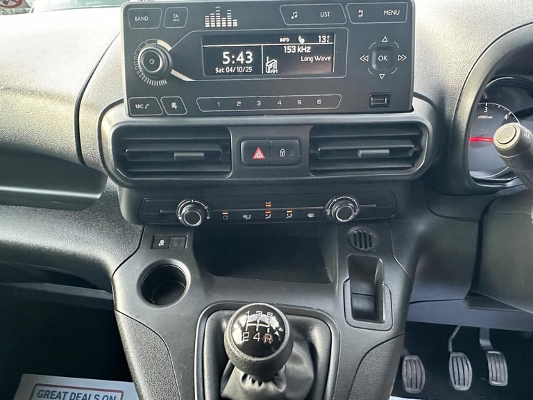 2019 Vauxhall Combo 1.6 Turbo D 2300 Edition L1 H1 Euro 6 (s/s) 4dr PANEL VAN Diesel Manual