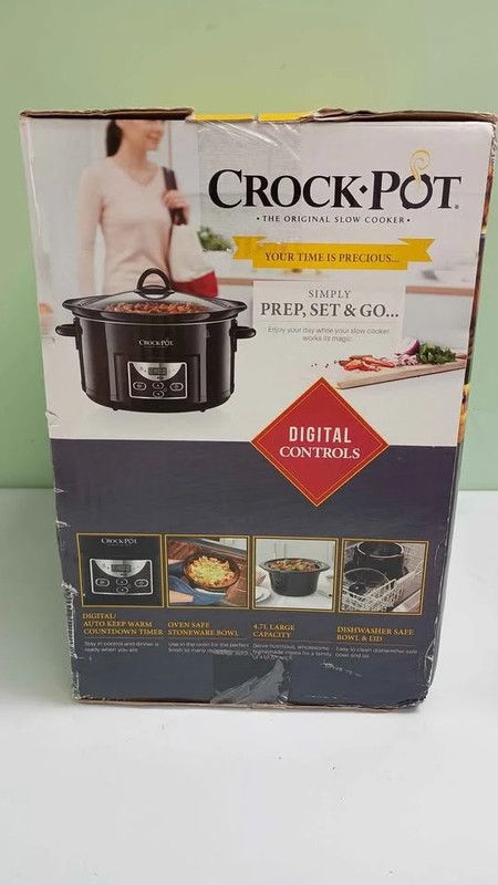 Crock-Pot 4.7L Slow Cooker SCCPRC507-B