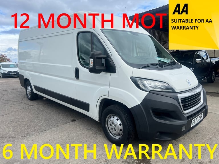 image for 2021 Peugeot Boxer 2.2 BlueHDi H2 Professional Van 140ps PANEL VAN Diesel Manual