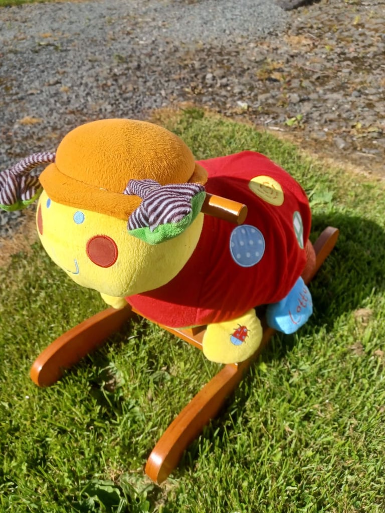 Mamas & Papas rocker ladybird Lotty baby/ child toy