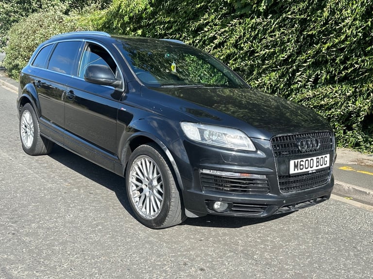 2009 Audi Q7 3.0 TDI Quattro 240 S Line 5dr Tip Auto ESTATE Diesel Automatic