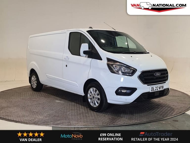 FORD TRANSIT CUSTOM 2.0 300 ECOBLUE LIMITED P/V L2 H1 130 BHP LWB DIESEL