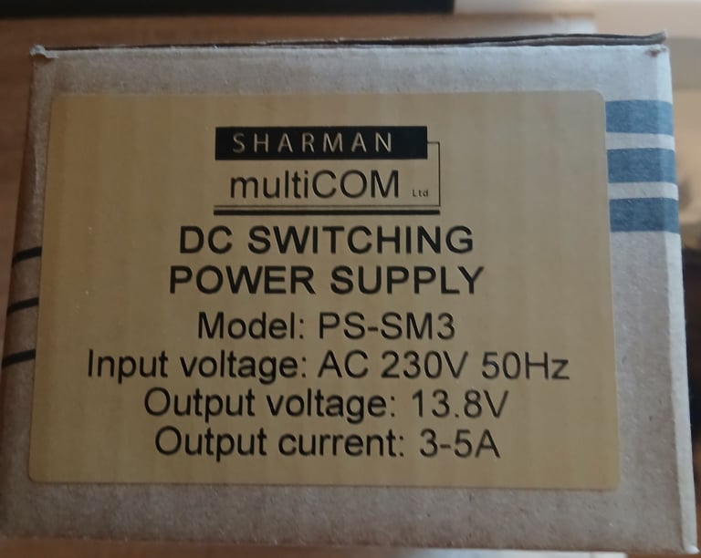 image for C.B. POWER SUPPLY 3-5AMP