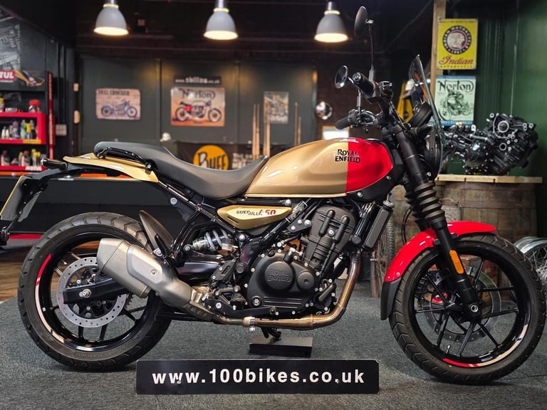 2025 ROYAL ENFIELD GUERRILLA 450 2,500 MILE'S EXTRA'S 