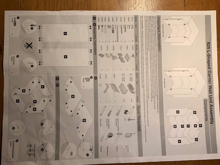 image for Kitchen units and draws brand new flat packed - job lot