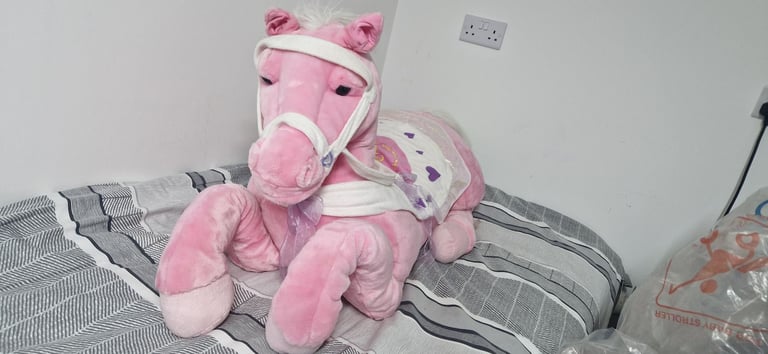 Stuffed Pink Pony Horsey from Animal Valley