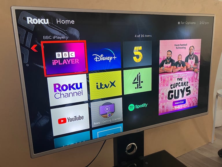image for 50” LG ROKU SMART TV