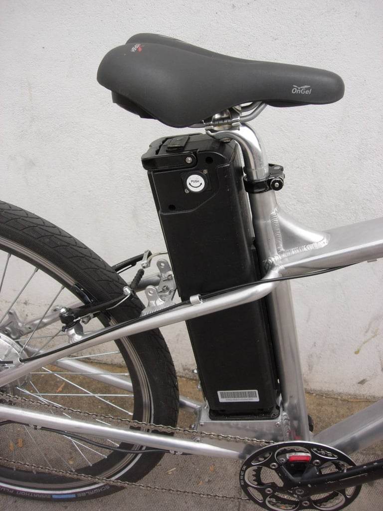 Custom Built Electric Bike, Light Aluminium Frame and Parts, One of a Kind!!