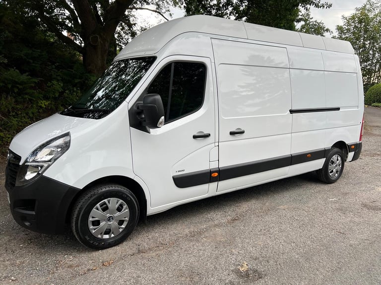 VAUXHALL MOVANO LWB,L3H2 MAXI ROOF VAN, 2.3, WHITE, SAT NAV, A/C, EURO 6.