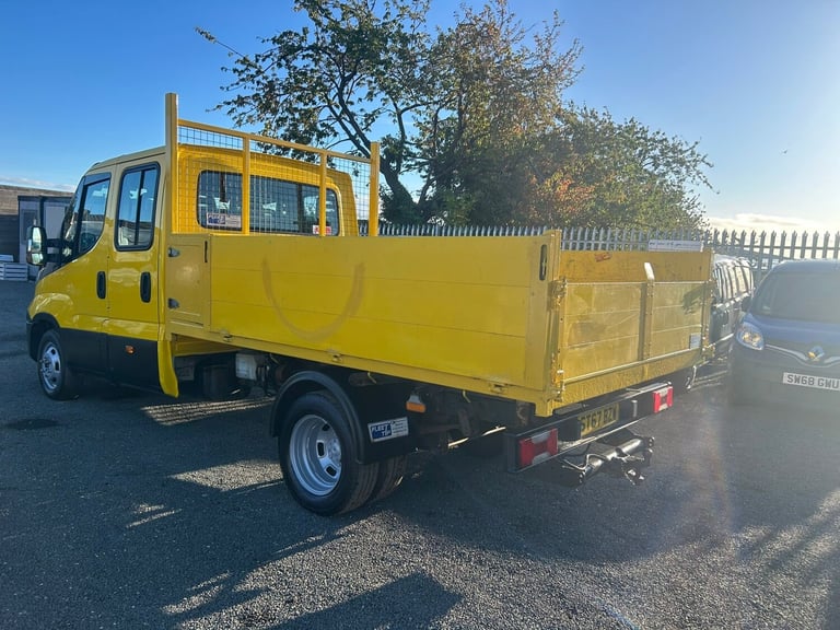 2017 Iveco Daily 2.3 Crew Cab Chassis 3450 WB DC TIPPER CHASSIS CAB Diesel Manual