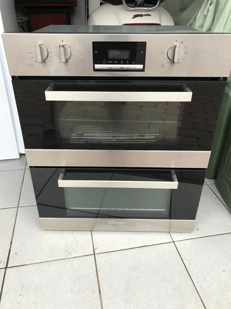 Oven; Integrated double fan oven; Candy double fan oven; Very clean oven