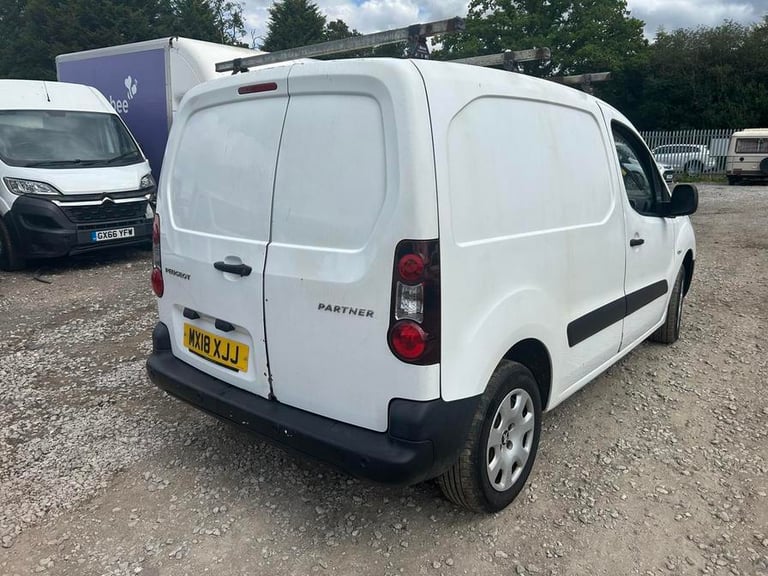 2018 Peugeot Partner Partner Professional L1 Blue HDi Panel Van DIESEL Manual