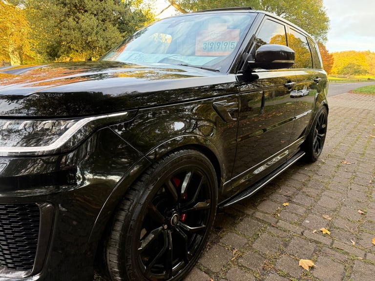 2019 Land Rover Range Rover Sport 5.0 V8 S/C 575 SVR 5dr Auto ESTATE Petrol Automatic