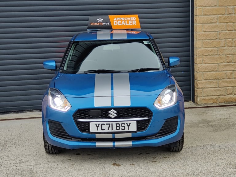 SUZUKI SWIFT; HYBRID; APPLE &amp; ANDROID CAR PLAY; BLUE; ULEZ COMPLIANT;-5 DOOR;