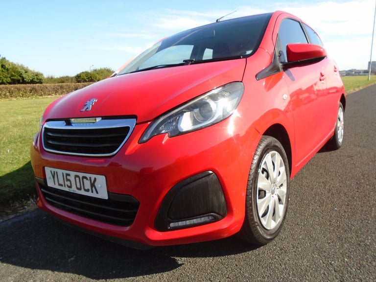 Peugeot, 108 -2015-  Red - 1.0 Nippy and economical (NOT WETBELT)