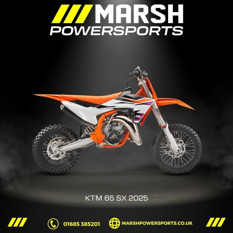 image for KTM 65 SX 2025 Model - KTM Main Dealer - 500 OFF! 0% Finance Available!