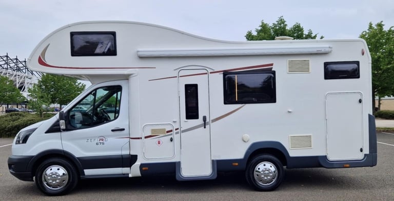 2018 FORD 2.0 ROLLER TEAM ZEFIRO 675 MOTORHOME 6 BERTH 6 BELT 3500kg 13K MILES