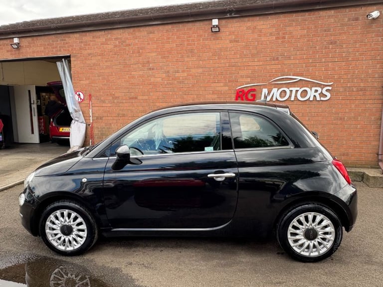  Fiat 500 1.2 Lounge Black 3dr Hatch Petrol