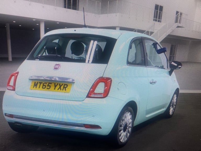 2015 Fiat 500 1.2 Lounge Hatchback 3dr Petrol Dualogic Euro 6 (s/s) (69 bhp) Hatchback Petrol Aut...