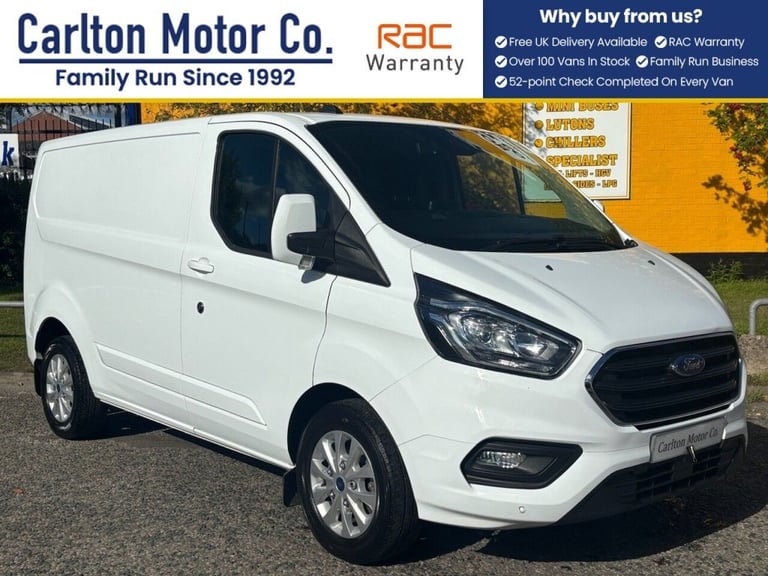 2023 Ford Transit Custom 2.0 300 EcoBlue Limited Panel Van 5dr Diesel Manual L1 H1 Euro 6 (s/s) (...