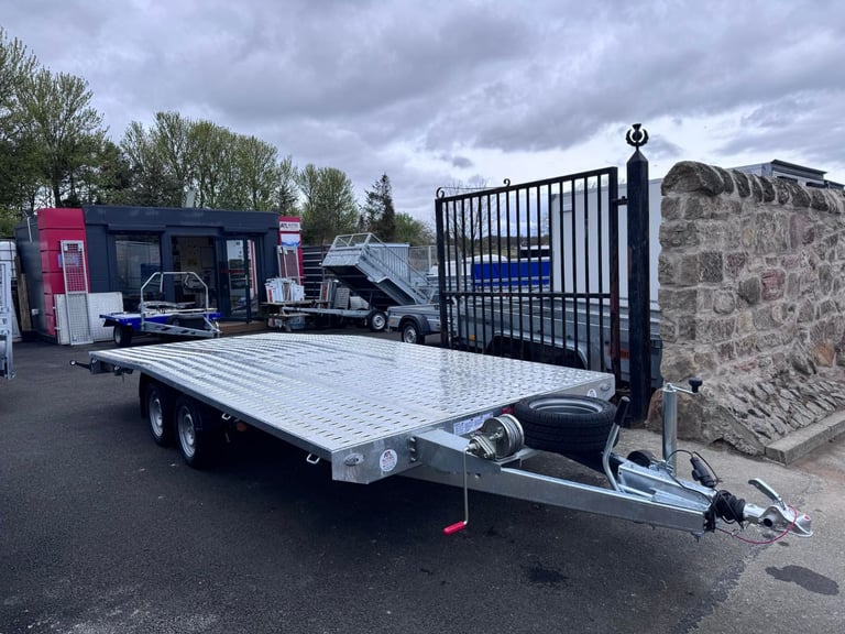 Brand new 5m x 2,1m twin axle jupiter car transporter trailer 3000KG