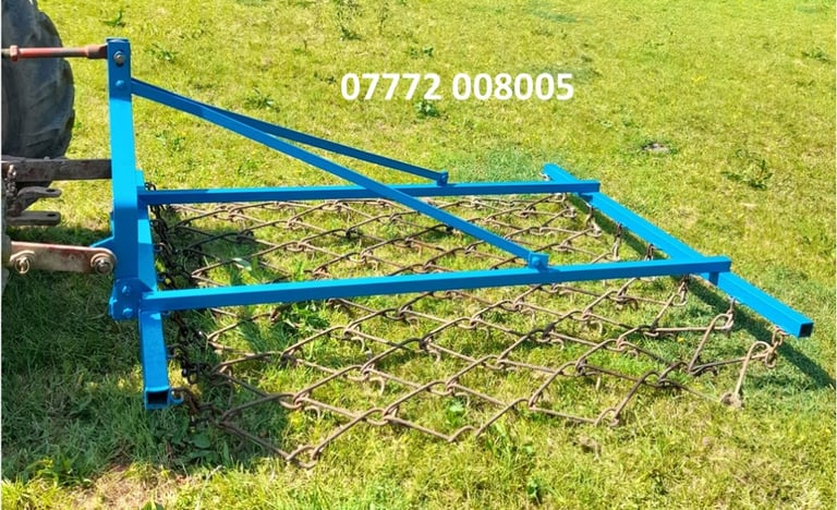 MOUNTED CHAINHARROWS FOR TRACTOR