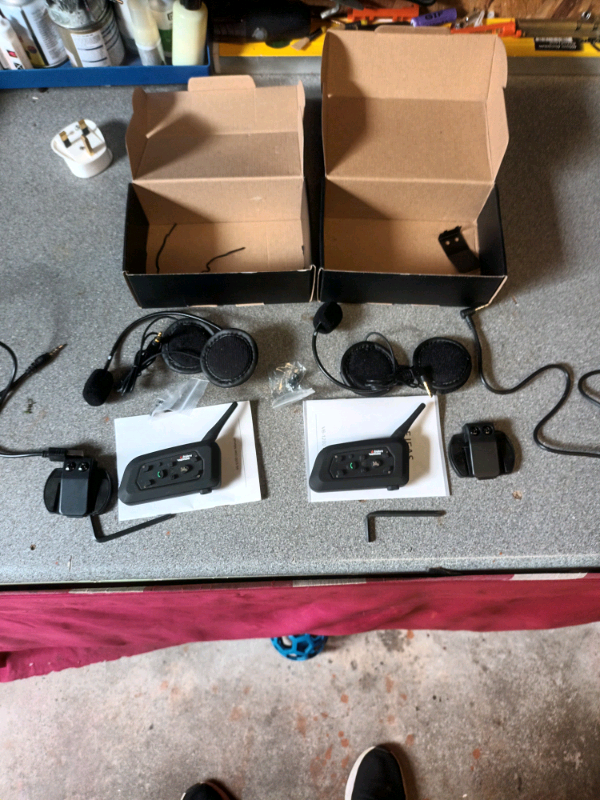 Interphone bluetooth motorbike communications 