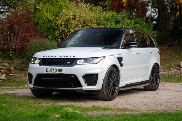 image for 2017 Land Rover Range Rover Sport SVR 5.0 V8 550bhp, White, Carbon, Panroof etc