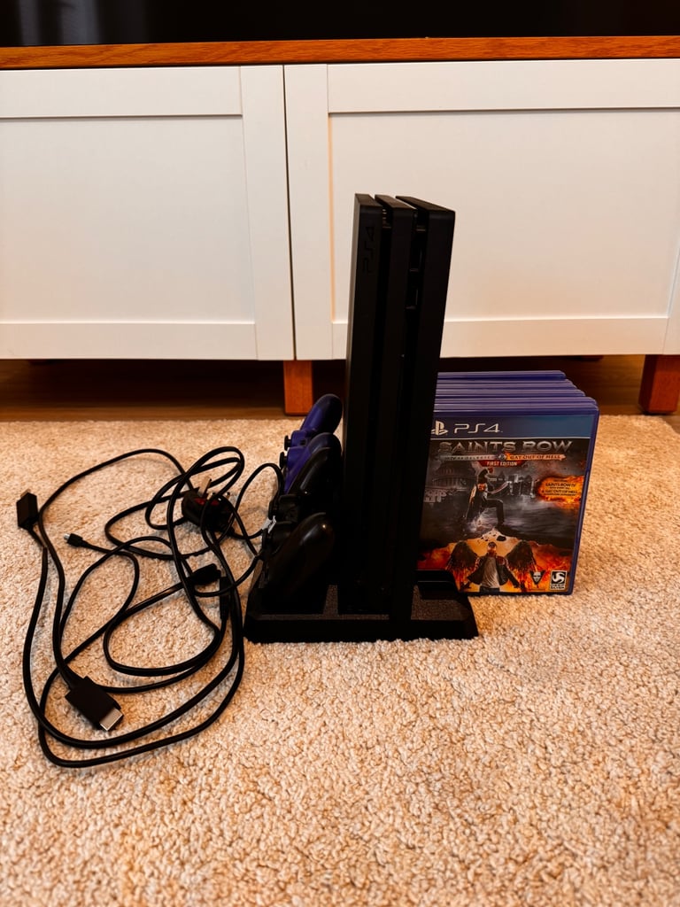 PS4 console and games 