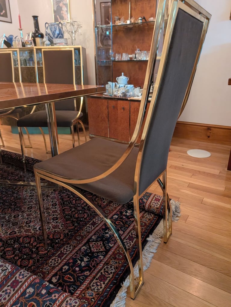 Zevi 1970s Hollywood Dining Chairs