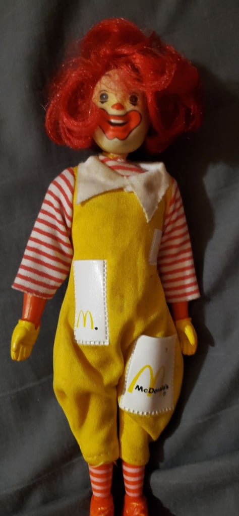 Vintage ronald mcdonald doll 
