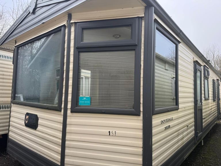 Cheap 12ft wide Renovation Project Static Caravans For Private Land