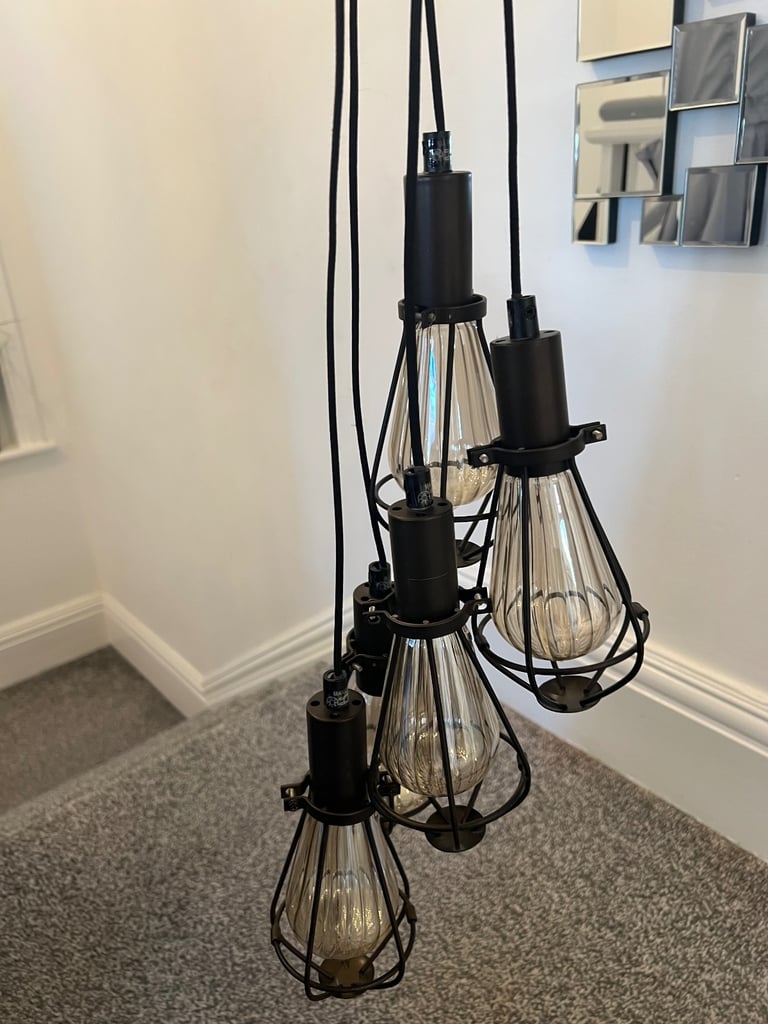 Industrial ceiling hanging light