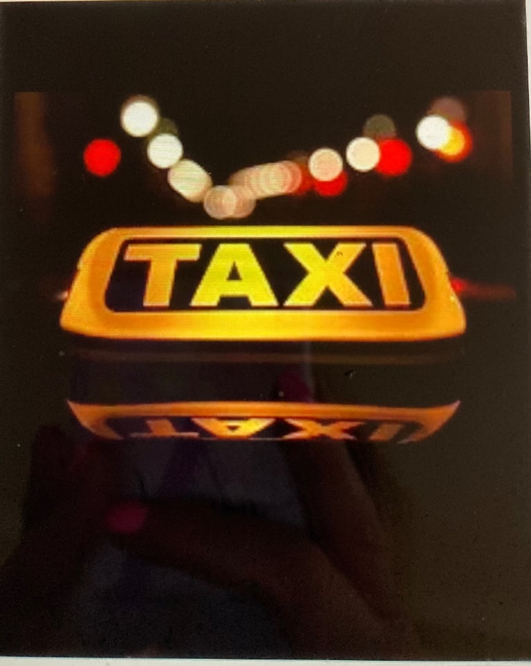 Glasgow City Council Taxi Licence Plate 
