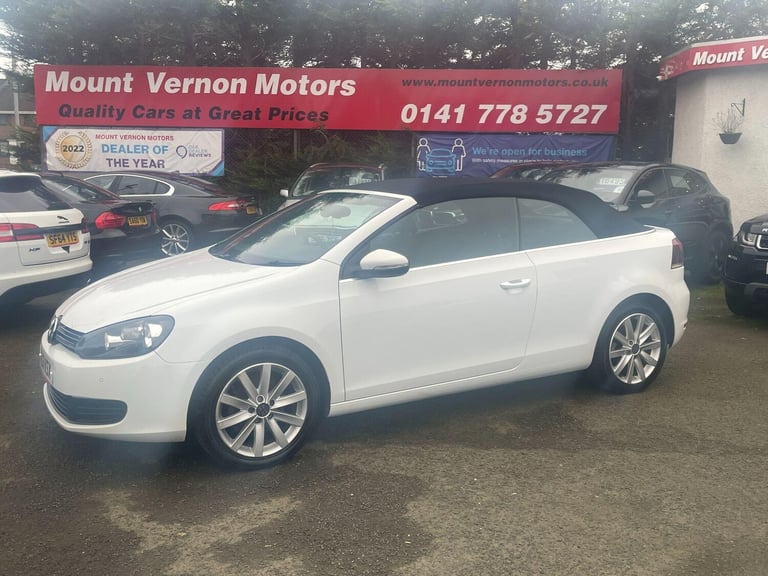 2011 Volkswagen Golf 1.6 TDI BlueMotion Tech SE Cabriolet Euro 5 (s/s) 2dr CONVERTIBLE Diesel Manual