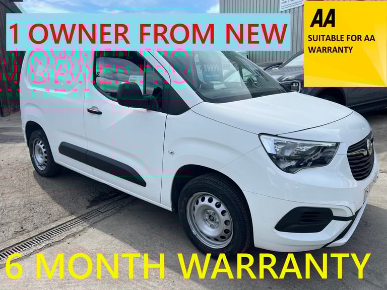 2020 Vauxhall Combo 2300 1.5 Turbo D 100ps H1 Sportive Van PANEL VAN Diesel Manual